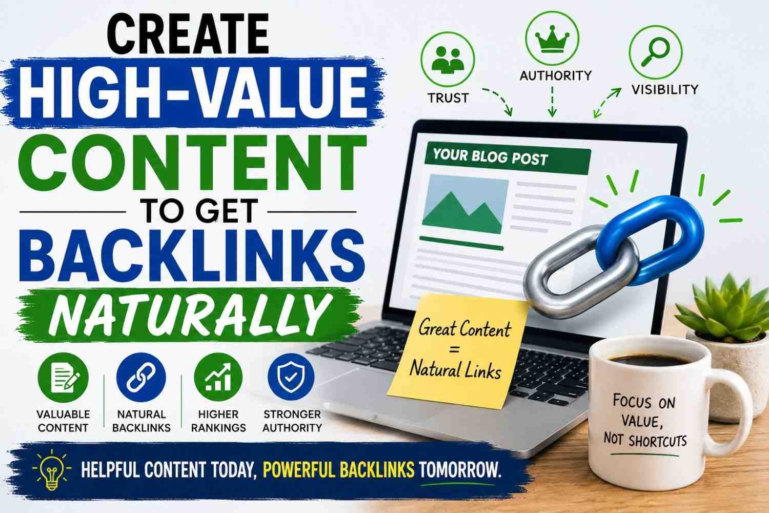 Create High-Value Content and Earn Backlinks Naturally