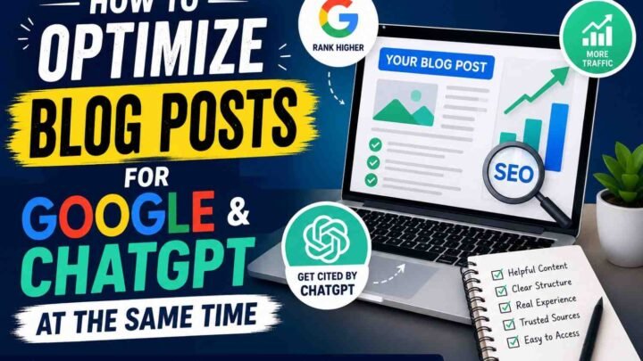 How to Optimize Blog Posts for Google and ChatGPT at the Same Time