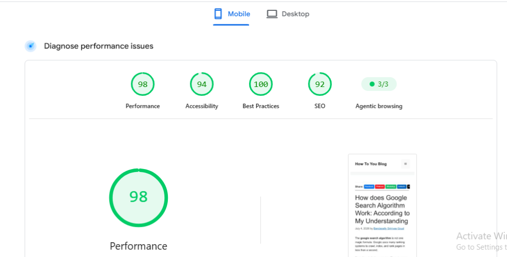 Step 5 — Improve Website Speed & Core Web Vitals