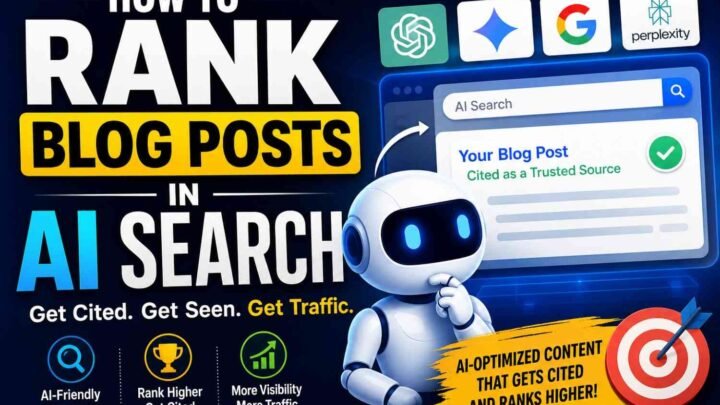 How to Rank Blog Posts in AI Search
