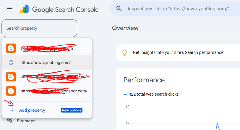 Connect Search Console