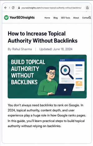How to Increase Topical Authority 