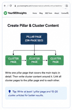 Create Pillar and Cluster Content