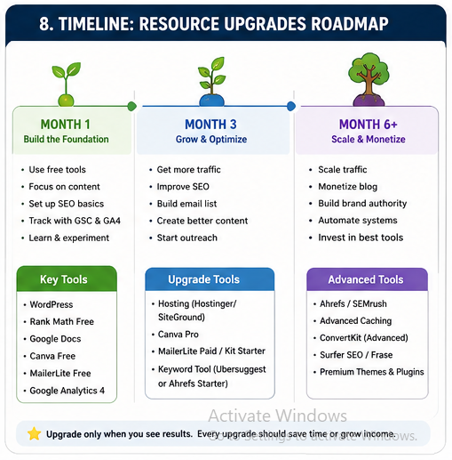 Blogging Resources You DON'T Need Immediately
