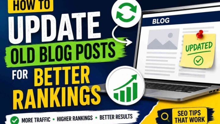 How to Update Old Blog Posts for Better Rankings