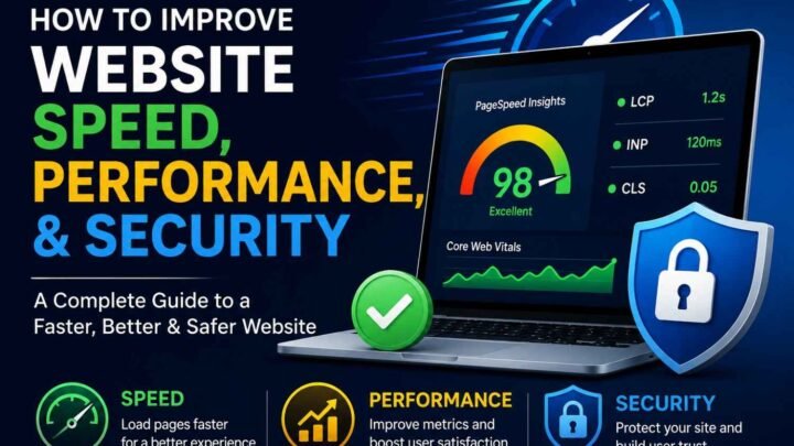 How to Improve Website Speed, Performance, and Security