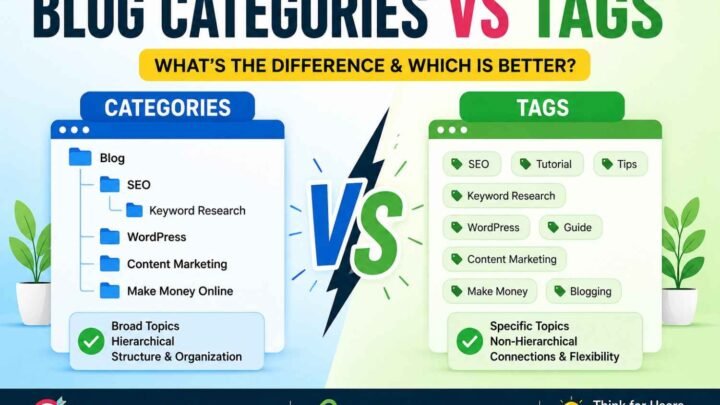 Blog Categories vs Tags